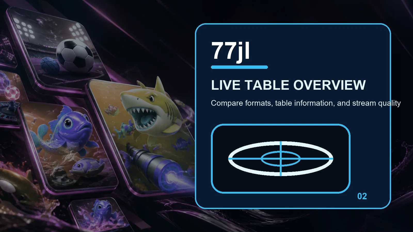 77jl live casino full-width visual guide 2